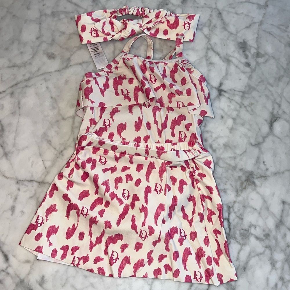 Dior Baby 3 Piece Swim Set - 6m